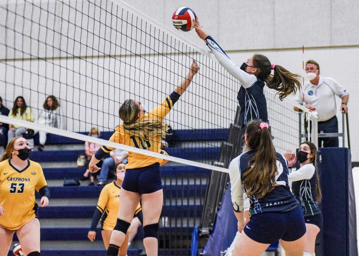Essex Tech varsity volleyball match vs. Greater Lowell