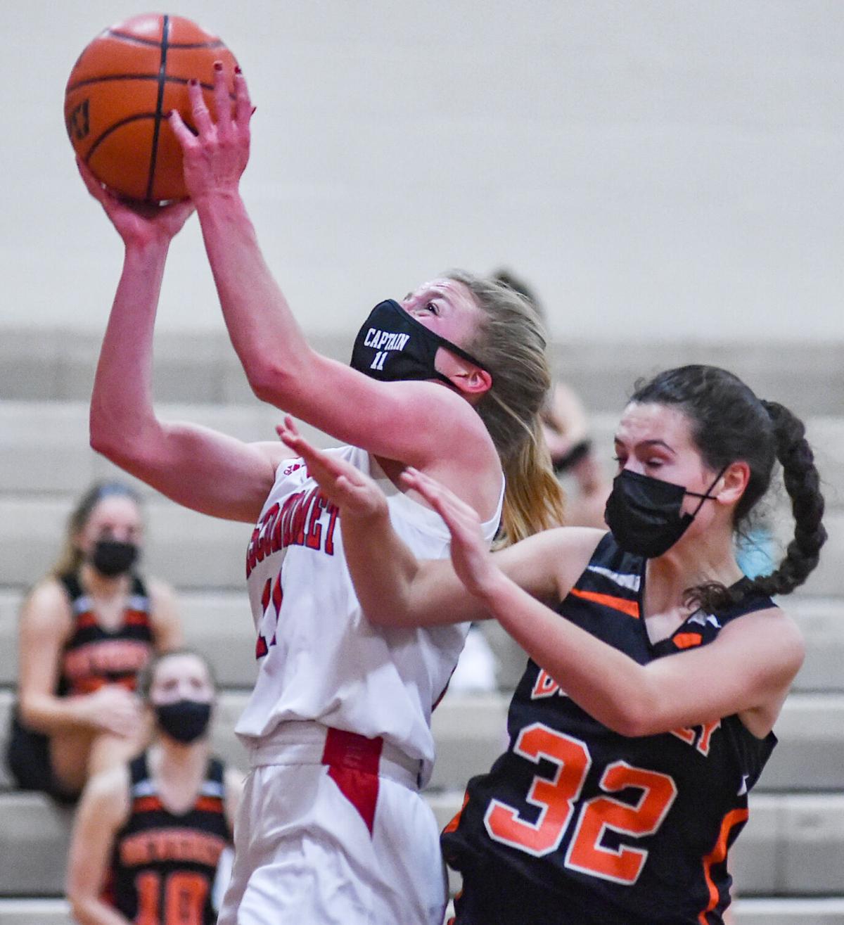 Beverly at Masconomet girls varsity basketball game