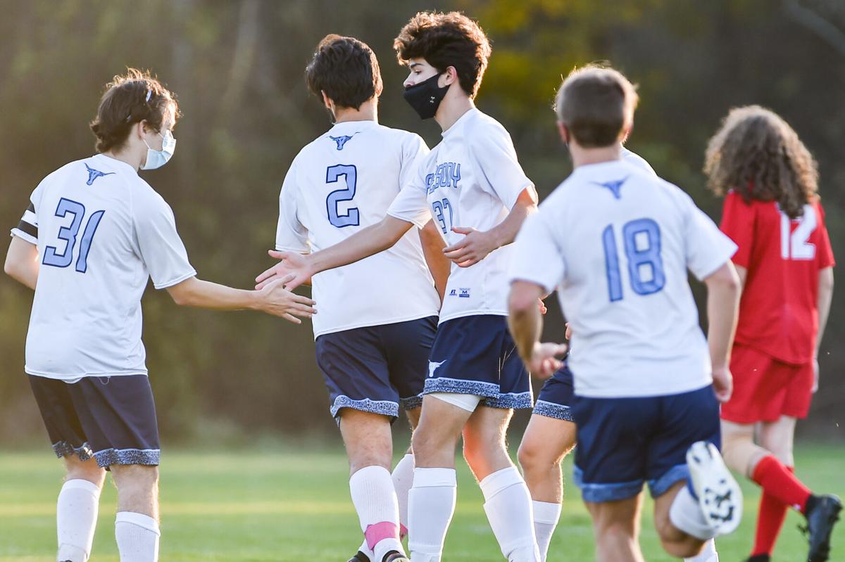 Peabody at Saugus boys varsity soccer