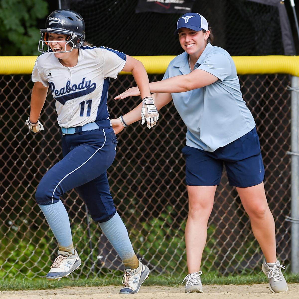 Peabody varsity softball state tournament playoff game
