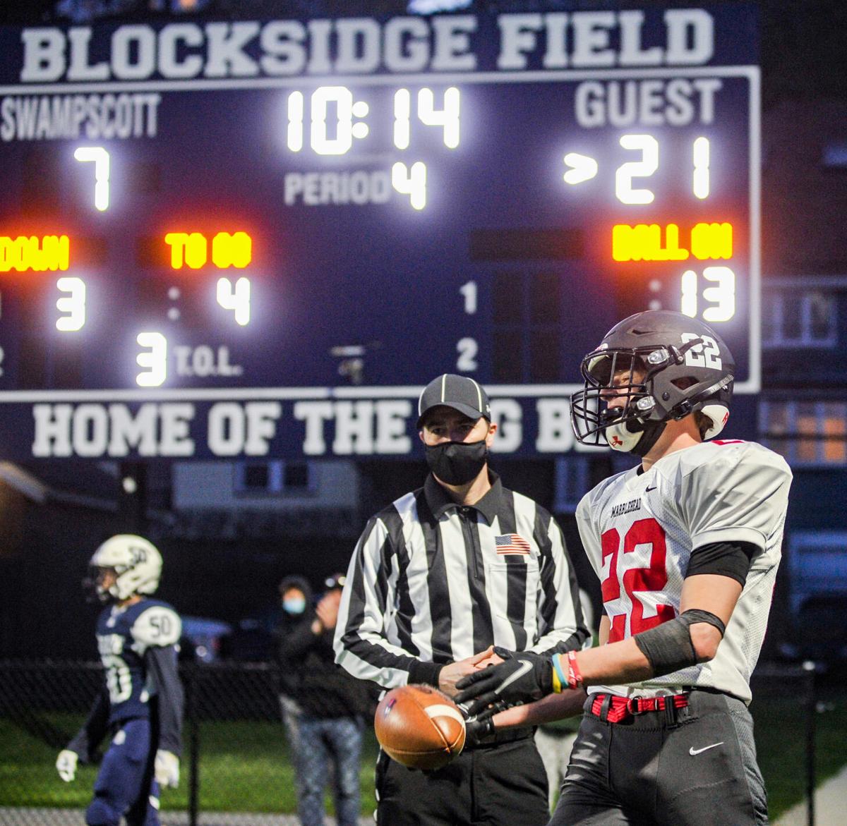 Marblehead at Swampscott football game
