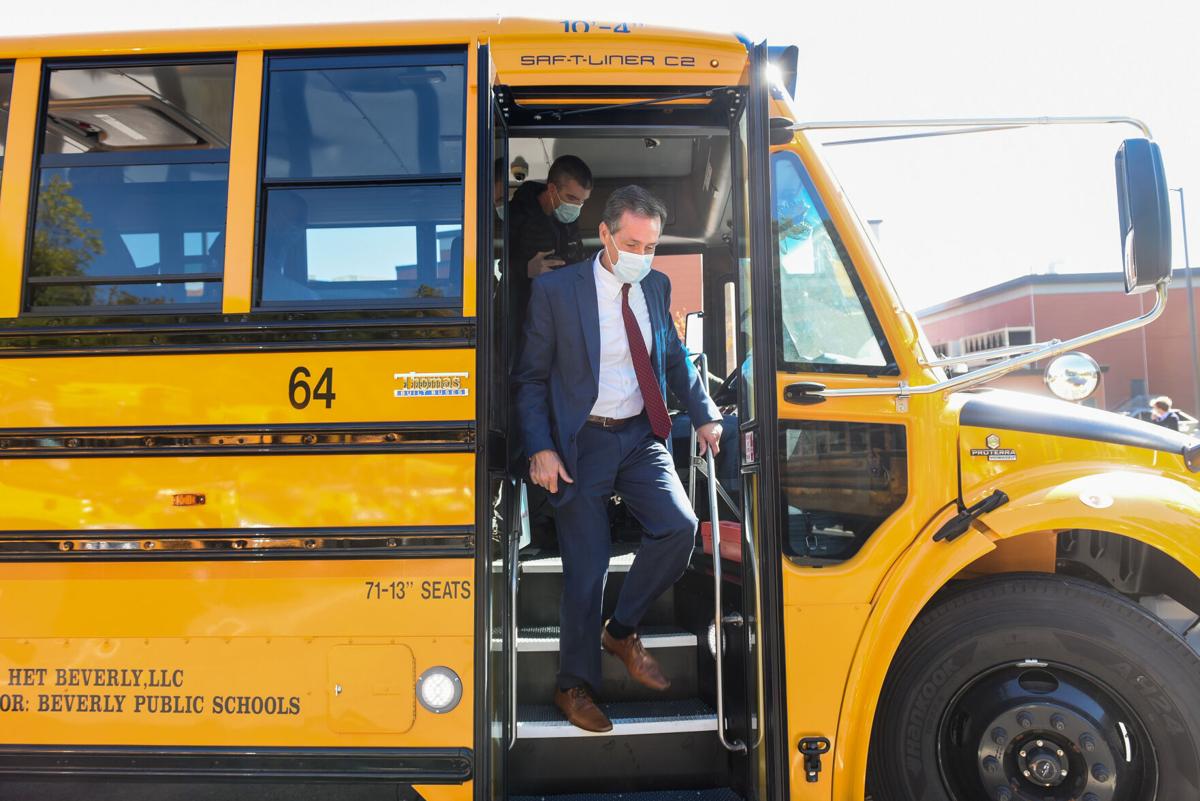 Beverly receives its first electric school bus