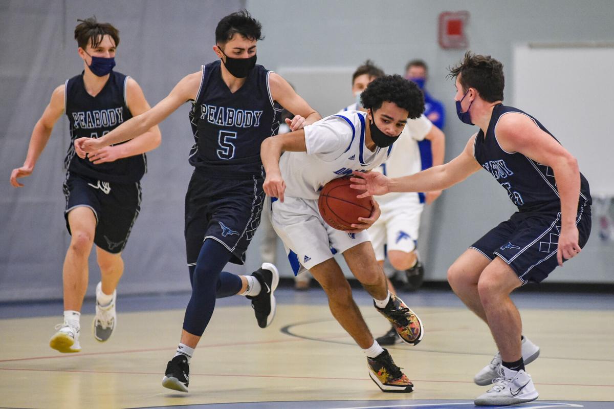 Peabody at Danvers boys varsity basketball