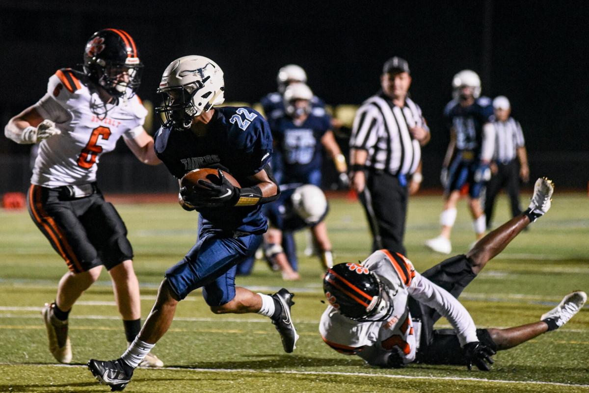 Beverly at Peabody varsity football game