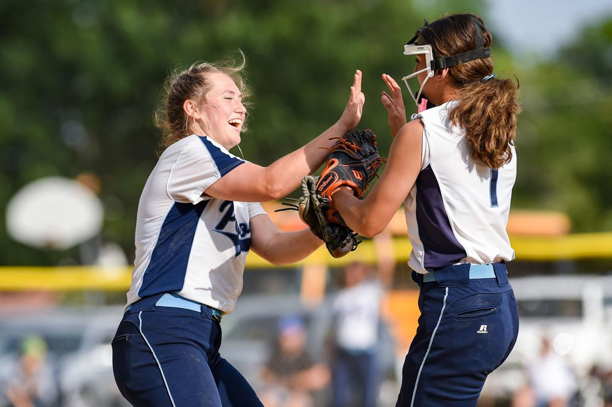 Peabody varsity softball state tournament playoff game