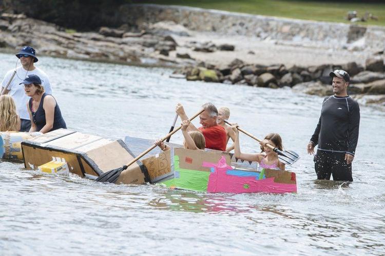 Annual Monmouth cardboard boat race becomes a family affair