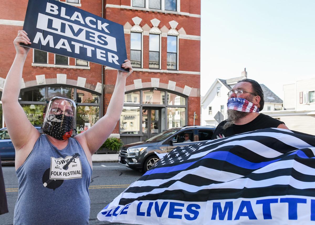 Black Lives Matter rally at Beverly City Hall