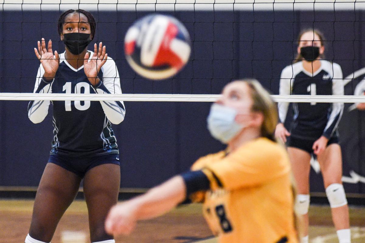 Essex Tech varsity volleyball match vs. Greater Lowell