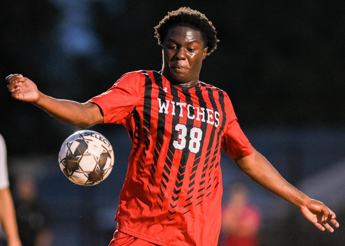 Peabody at Salem varsity boys soccer game