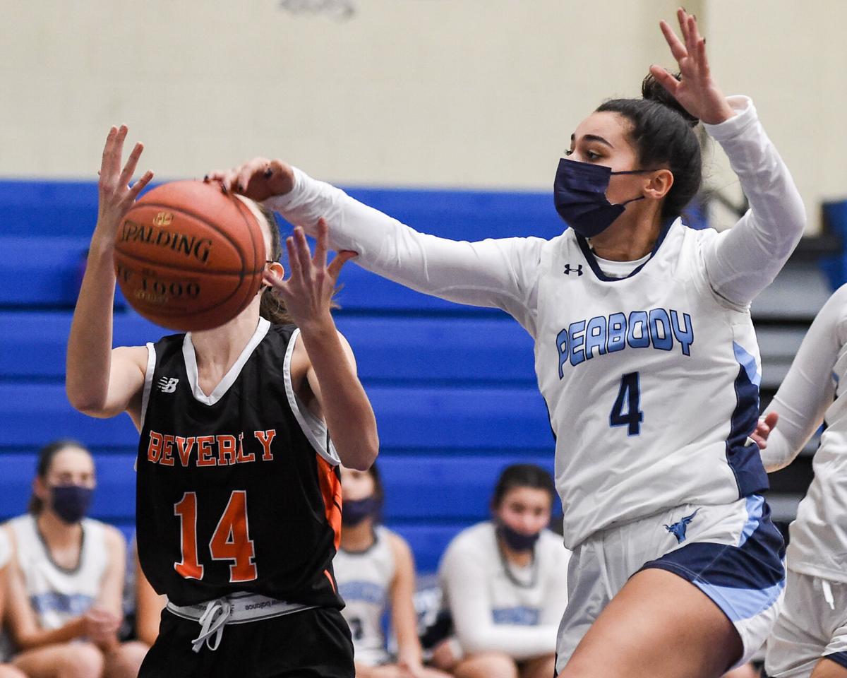 Beverly at Peabody girls varsity basketball