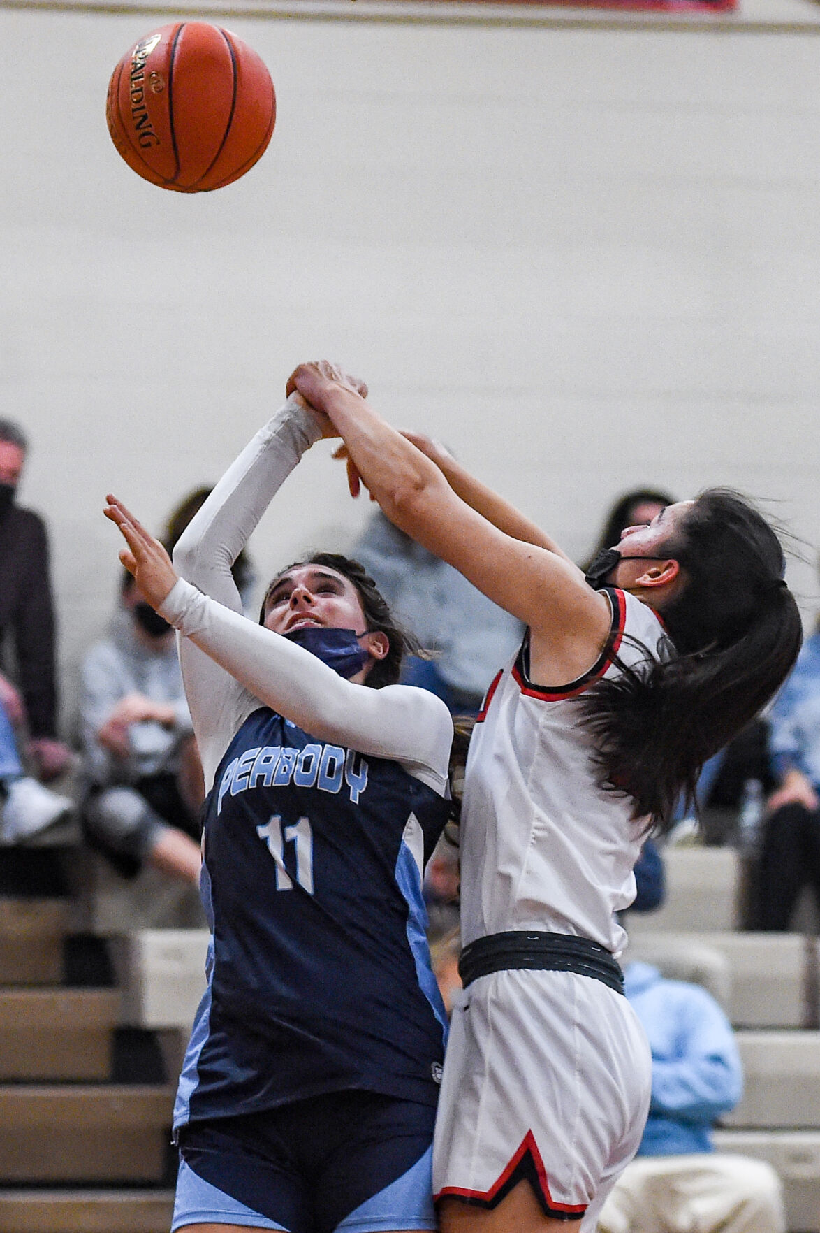 Peabody at Masconomet girls varsity basketball