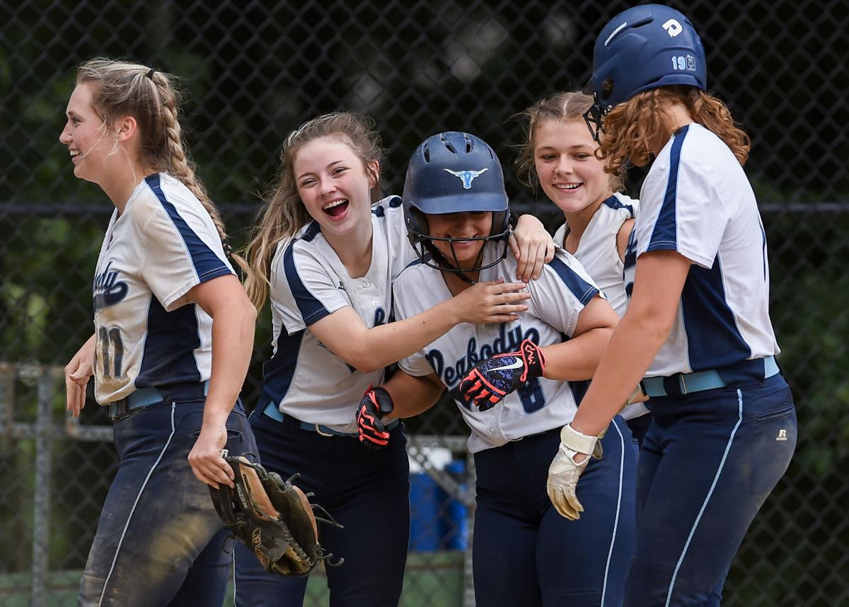 Peabody varsity softball state tournament playoff game