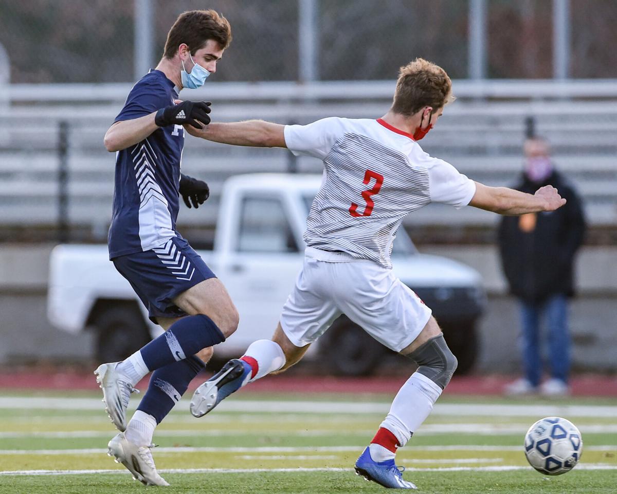 St. John's Prep playoff soccer game at home
