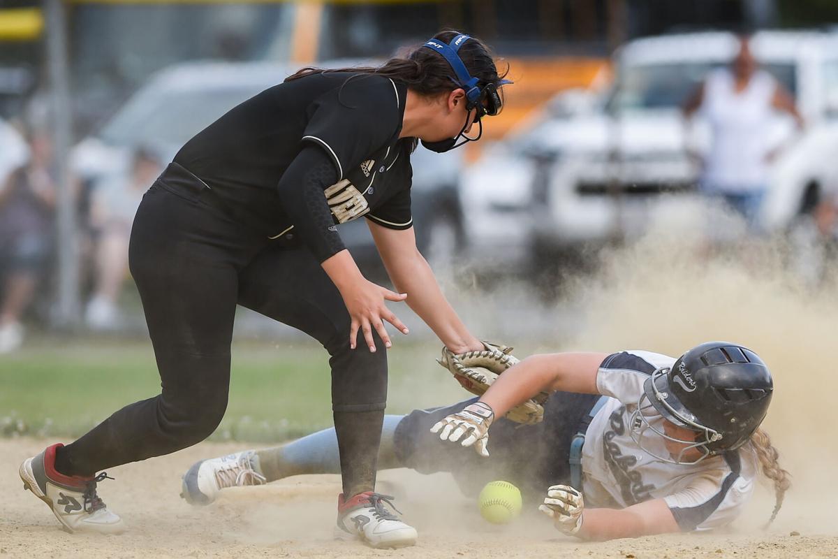 Peabody varsity softball state tournament playoff game
