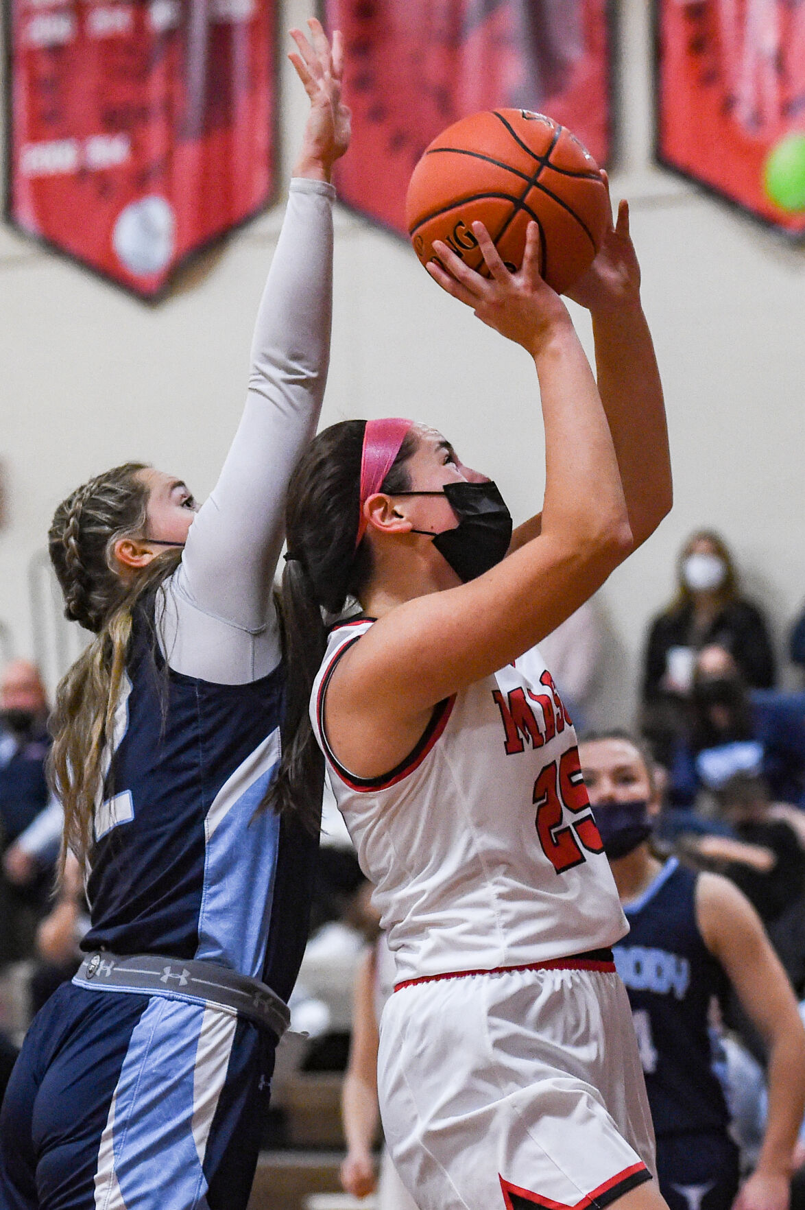 Peabody at Masconomet girls varsity basketball