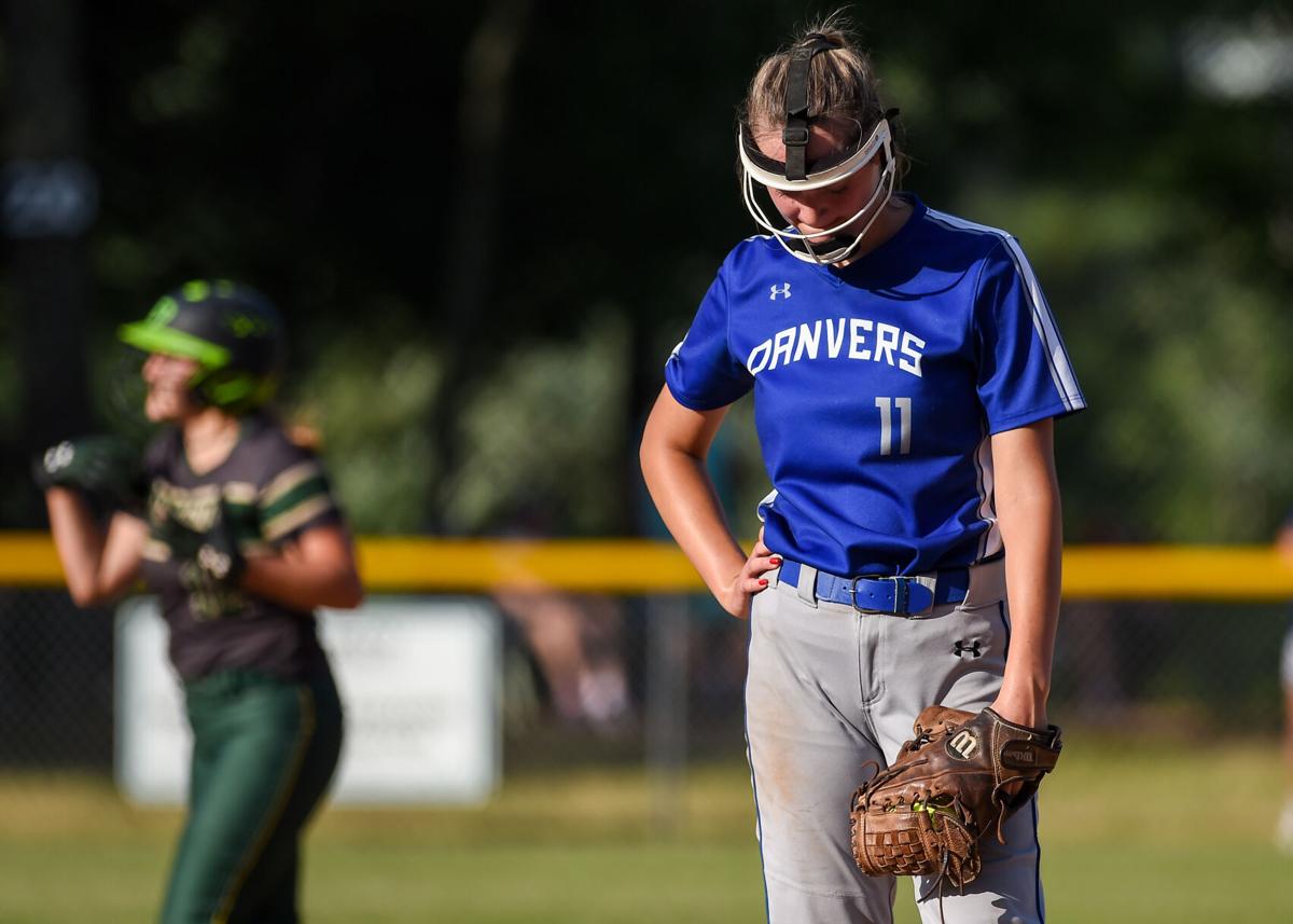 Danvers varsity softball at Dighton-Rehoboth in Division 2 state semifinals