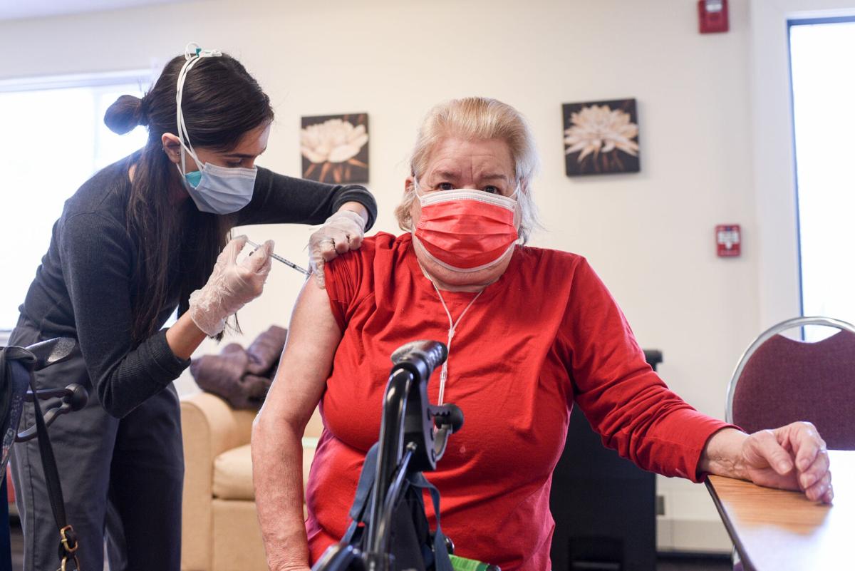 Vaccination clinic for seniors who live at Penelope 120 Senior Apartments