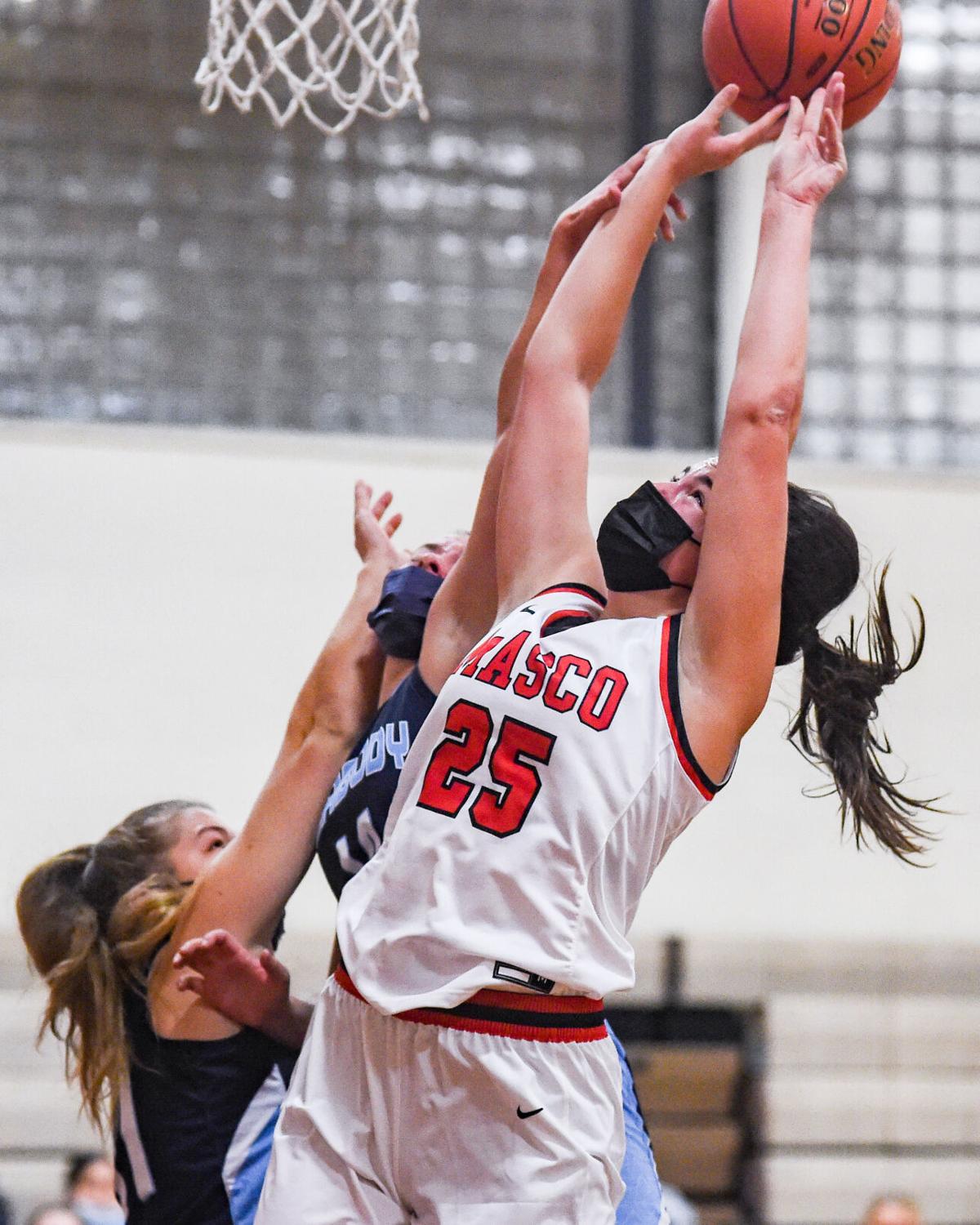 Peabody at Masconomet girls varsity basketball