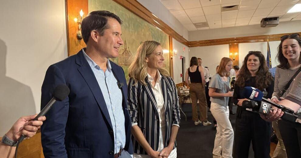 Moulton, Sherrill make veterans' care a case for Democratic majorities