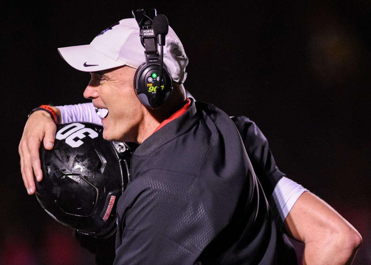 Marblehead playoff football game vs. Marblehead in Division 3 North quarterfinals