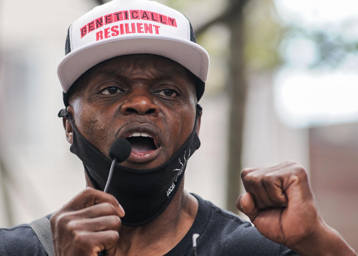 Black Lives Matter rally at Beverly City Hall