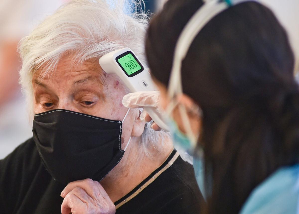 Vaccination clinic for seniors who live at Penelope 120 Senior Apartments