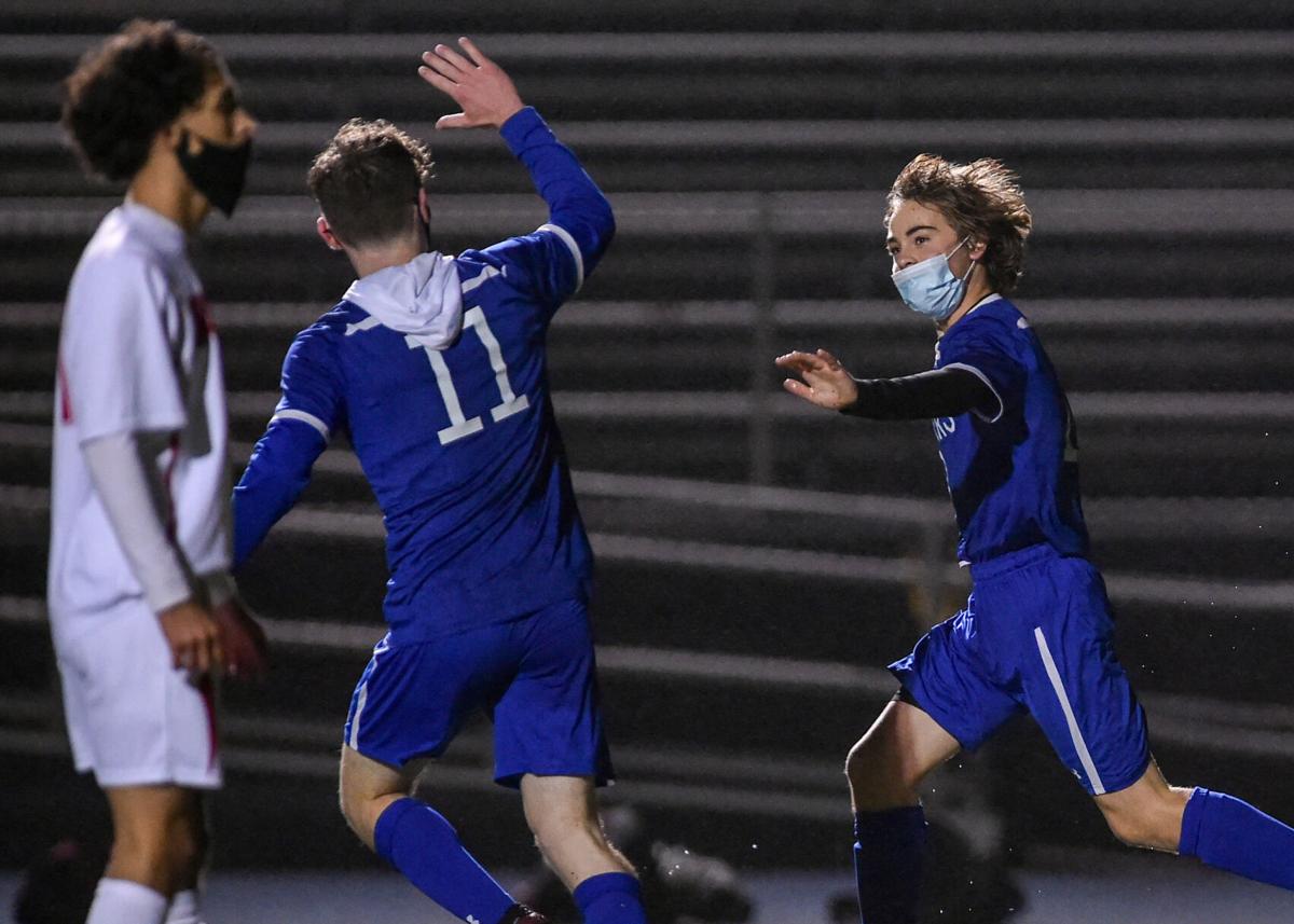 Saugus at Danvers boys varsity soccer game