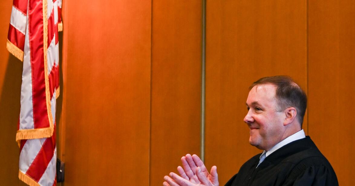 Justice Randy Administration of the Oath of Office for First Justice Randy Chapman ...