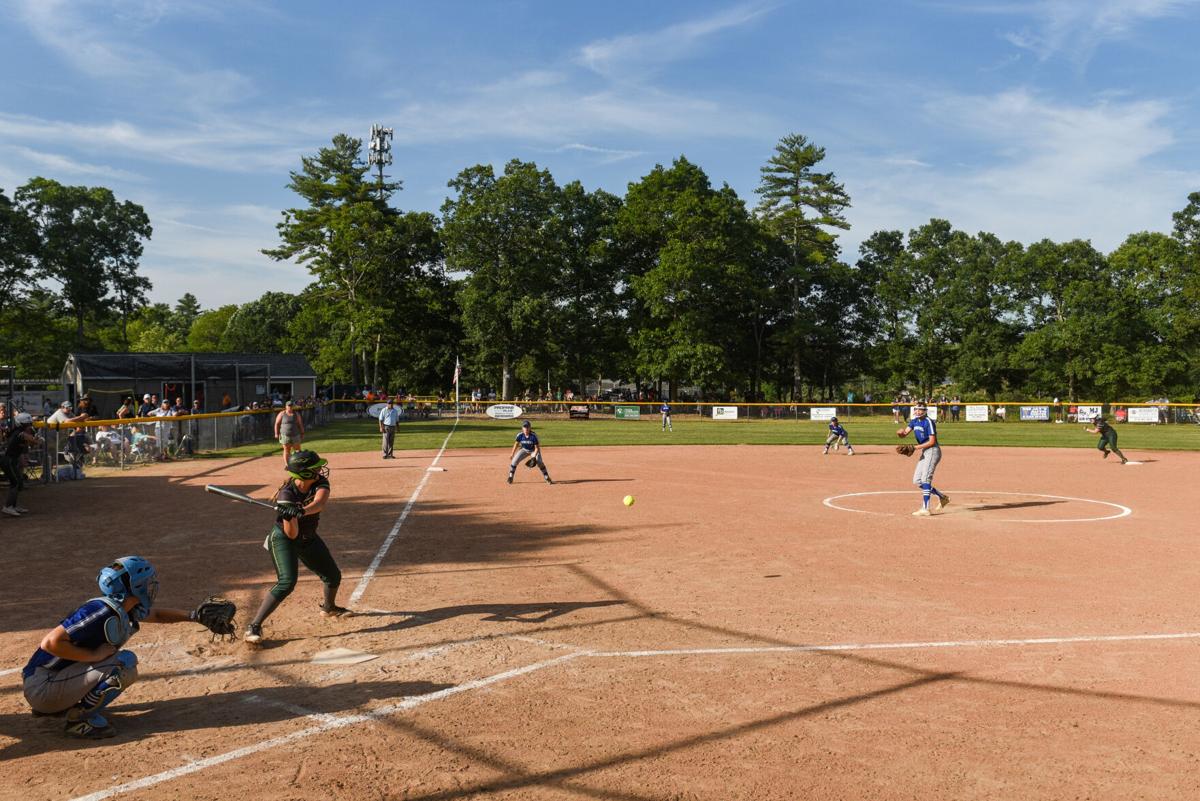 Danvers varsity softball at Dighton-Rehoboth in Division 2 state semifinals
