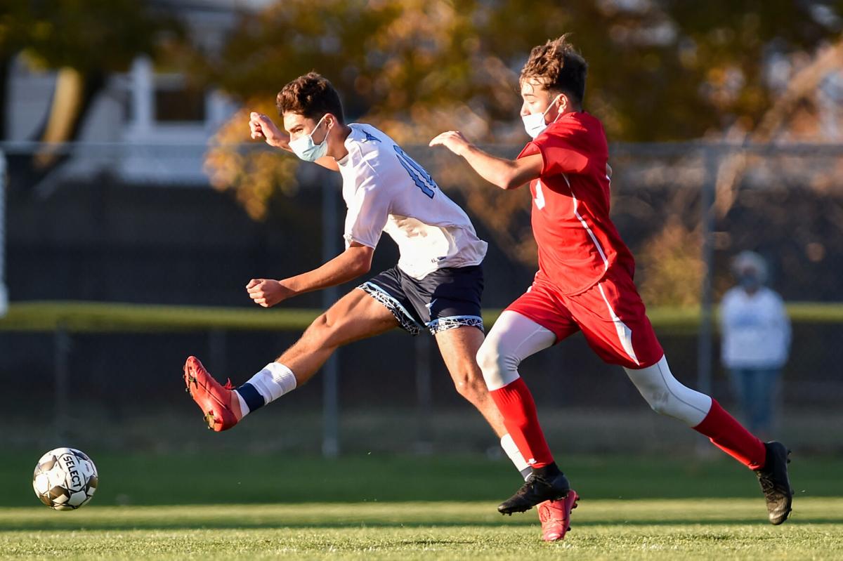 Peabody at Saugus boys varsity soccer