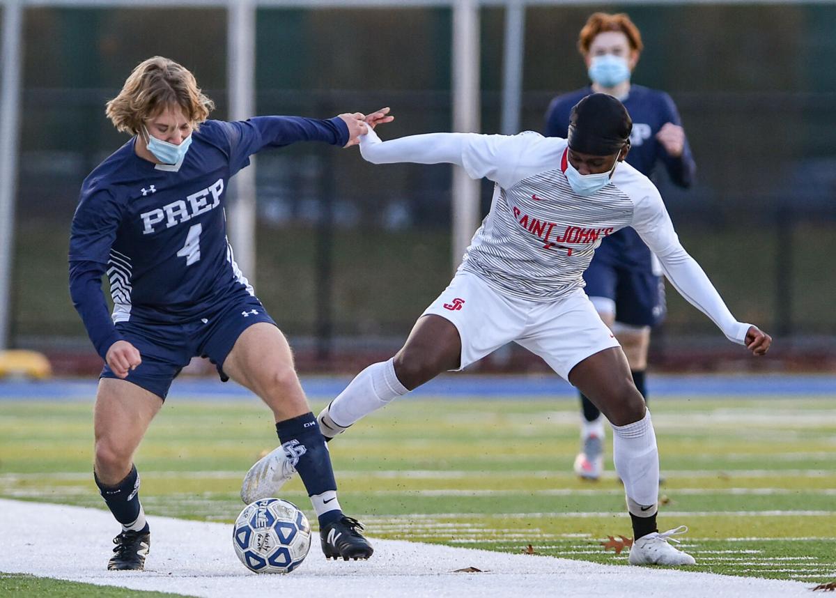St. John's Prep playoff soccer game at home