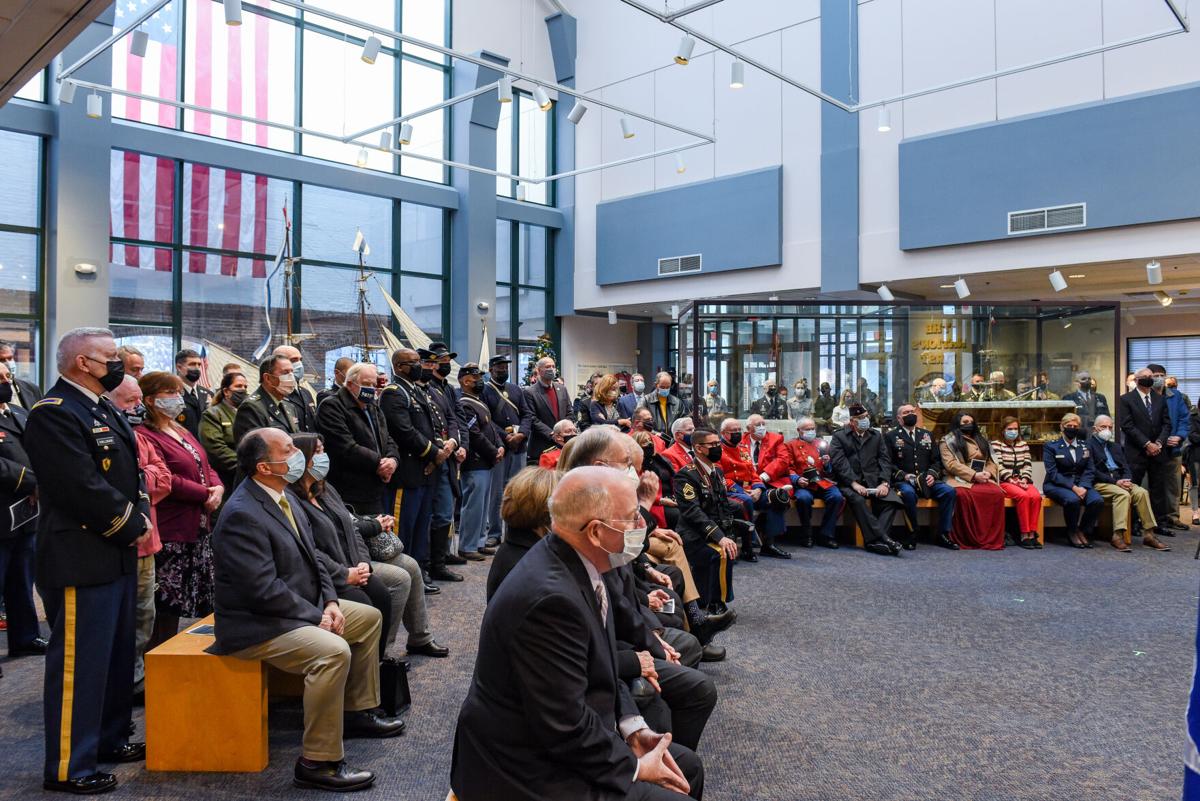 National Guard exhibit at the Salem Visitor Center