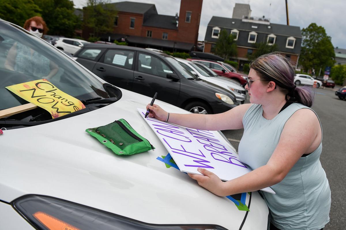 Black Lives Protest car parade takes place in Salem.