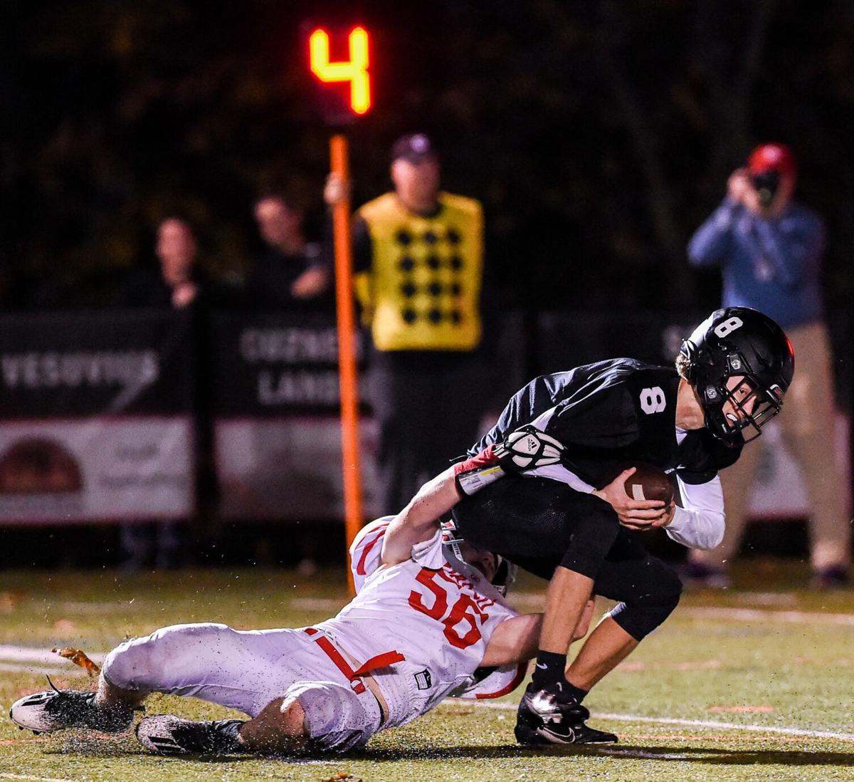 Marblehead playoff football game vs. Marblehead in Division 3 North quarterfinals