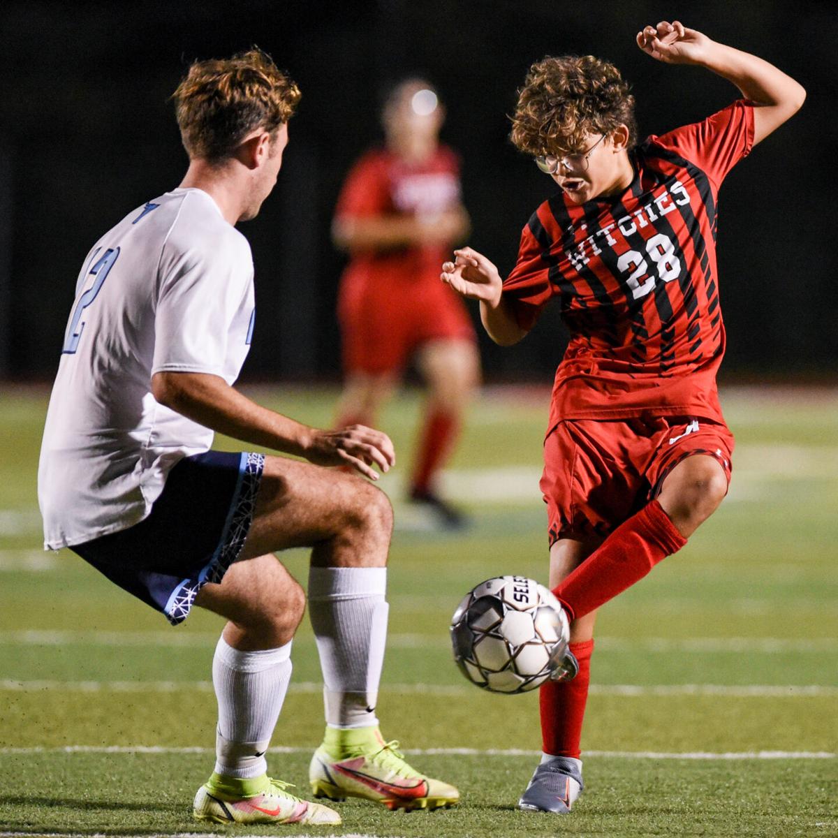 Peabody at Salem varsity boys soccer game