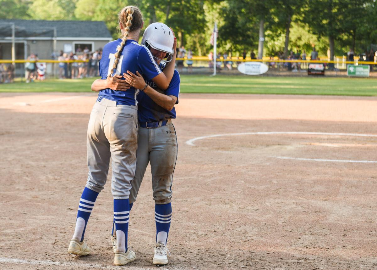 Danvers varsity softball at Dighton-Rehoboth in Division 2 state semifinals