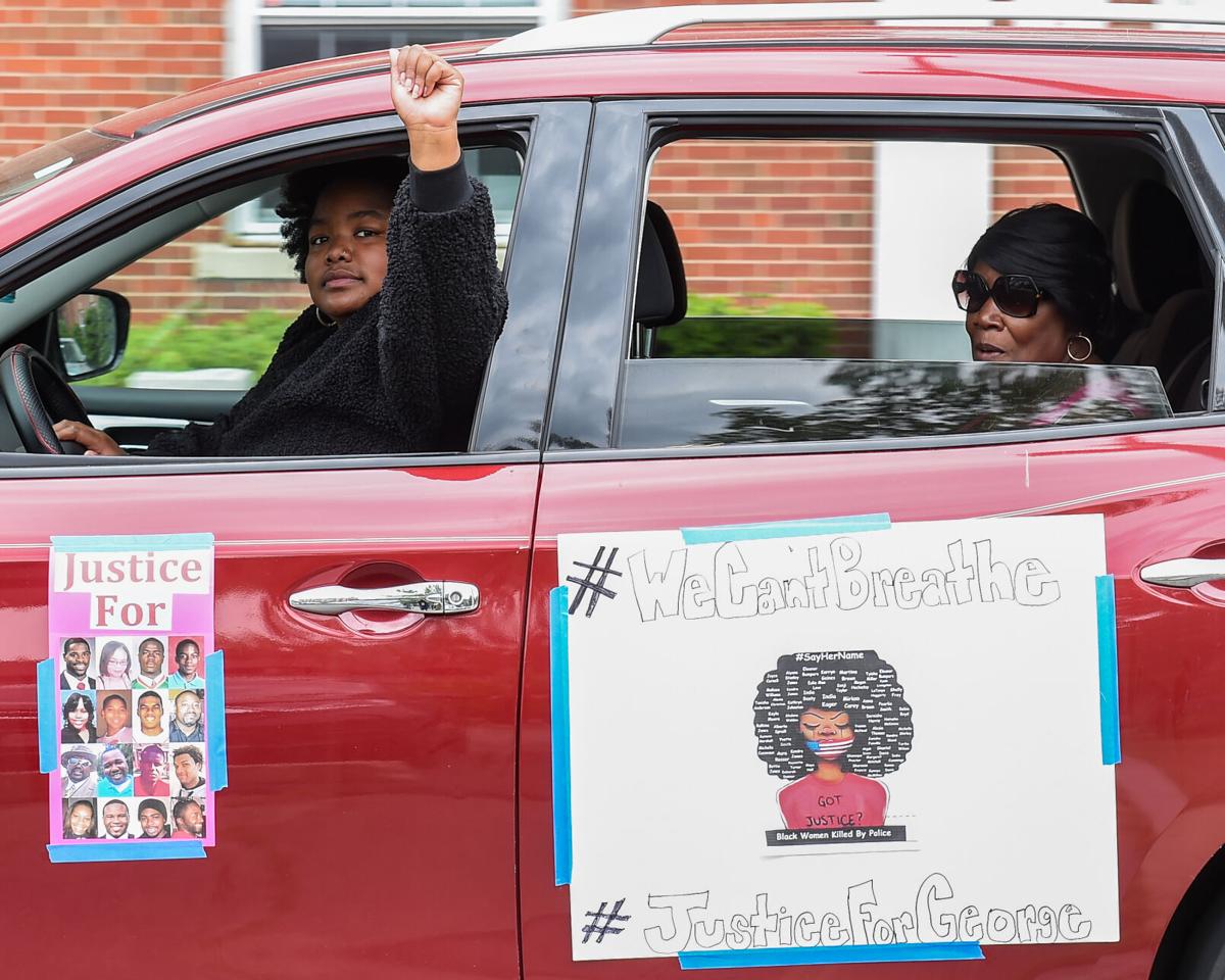 Black Lives Protest car parade takes place in Salem.