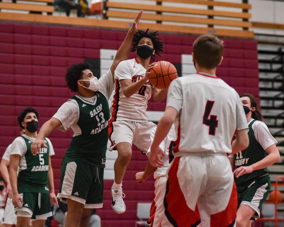 Salem Academy at Salem High boys varsity basketball