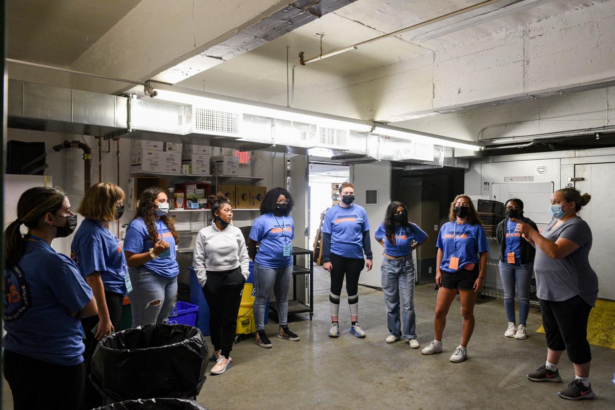 Salem State University's annual "First Year Day of Service"