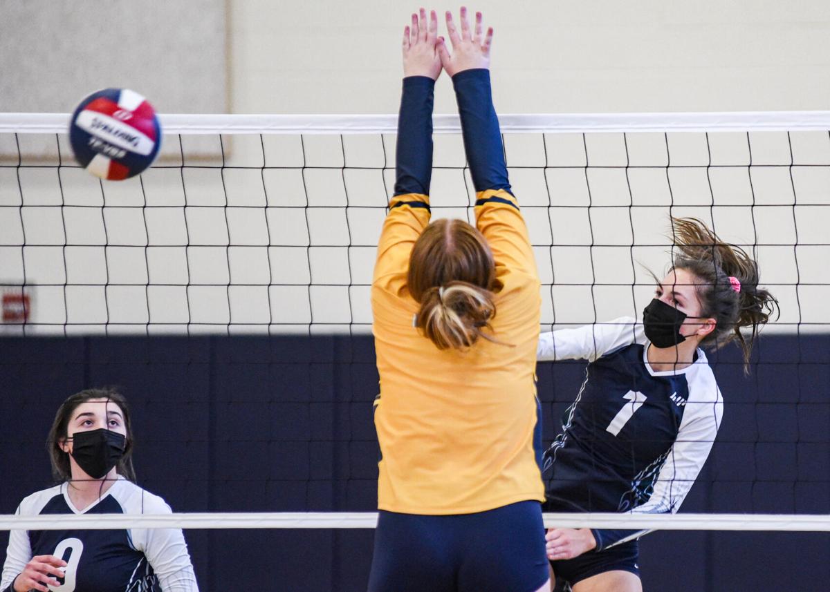 Essex Tech varsity volleyball match vs. Greater Lowell