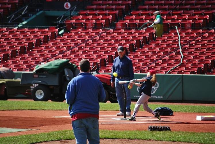 Taking My Swings At Fenway Park