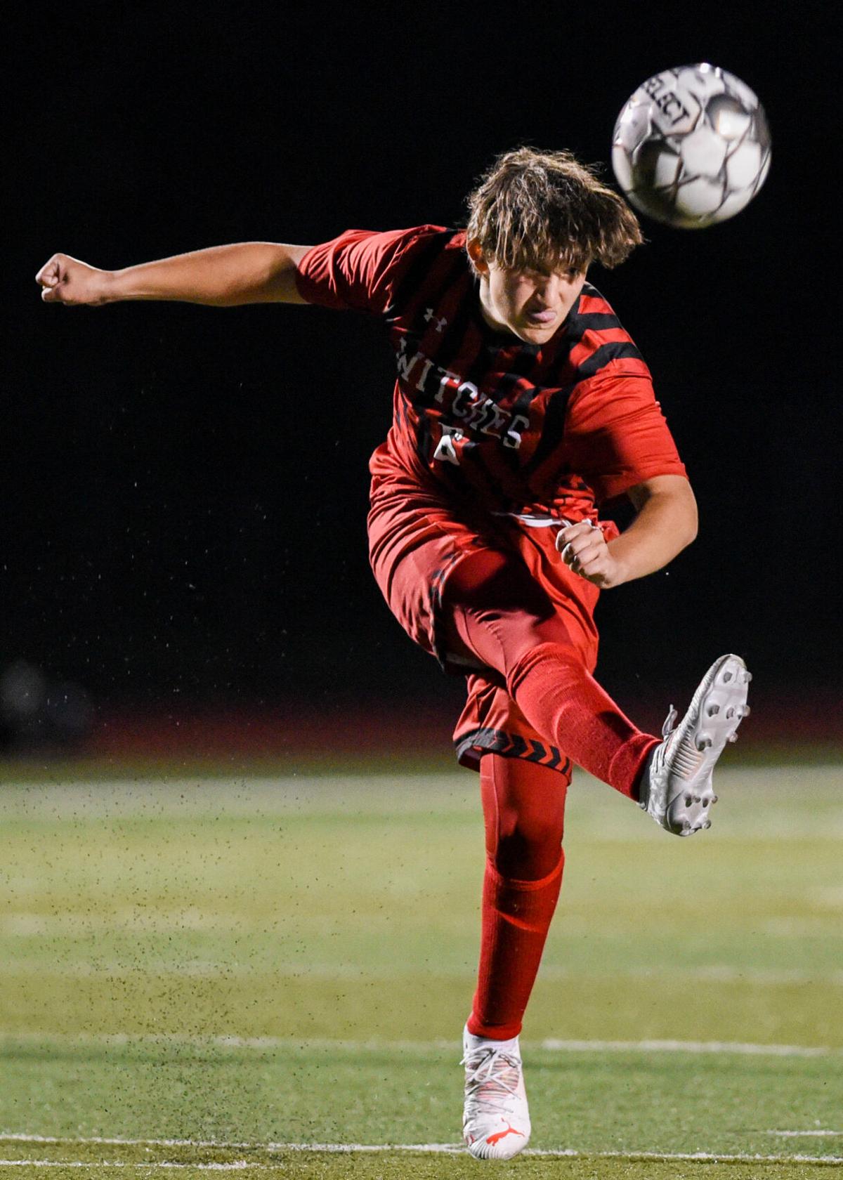 Peabody at Salem varsity boys soccer game