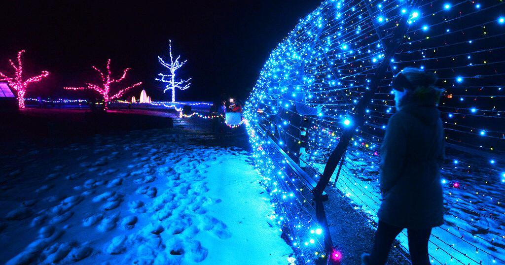 Winterlights shine bright at Stevens-Coolidge | Lifestyles | salemnews.com