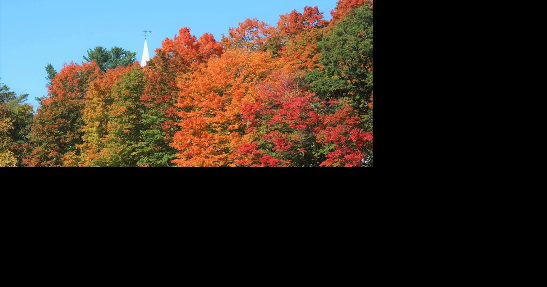 Fall finery: Autumn colors are racing toward peak in parts of NH