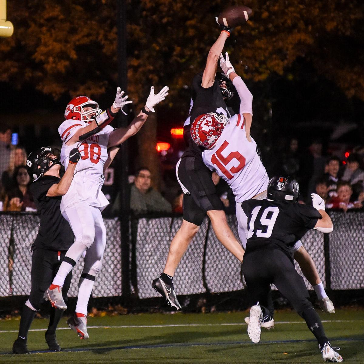 Marblehead playoff football game vs. Marblehead in Division 3 North quarterfinals