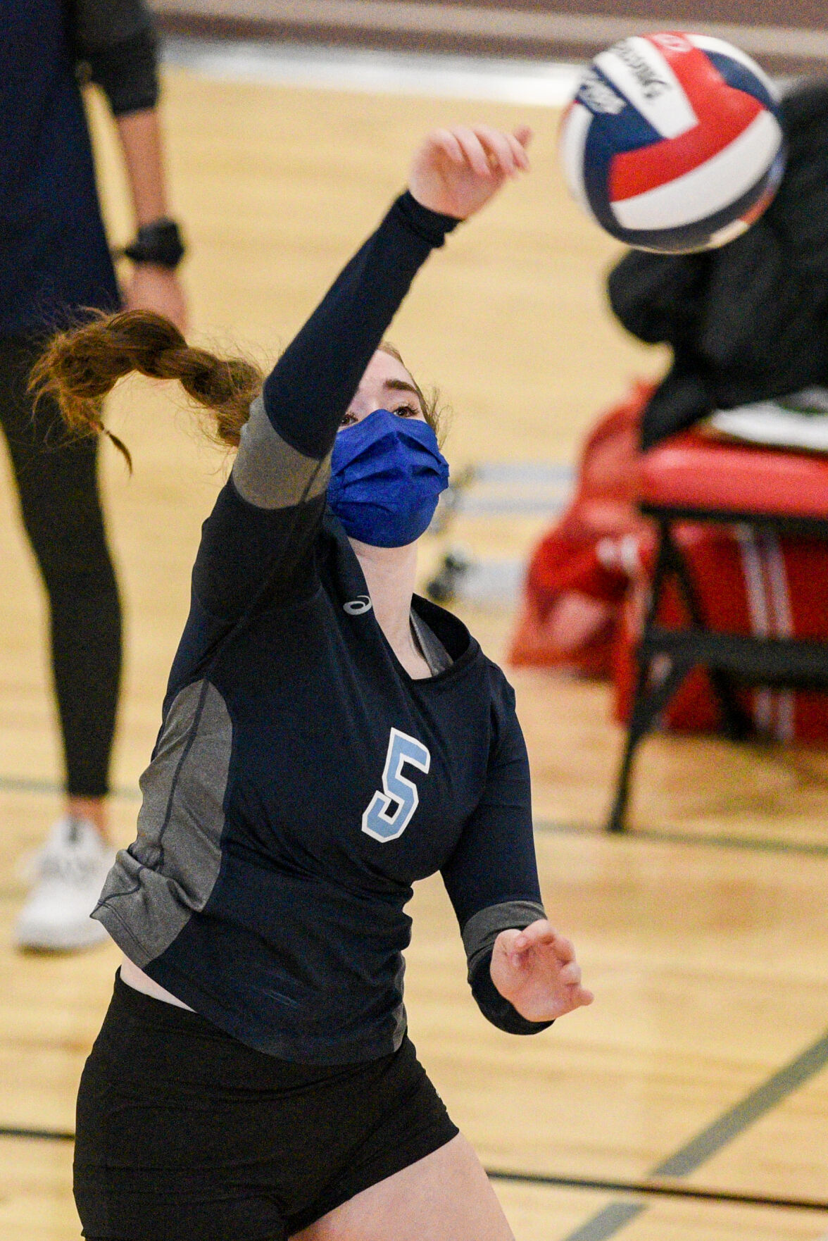Peabody at Marblehead girls varsity volleyball match