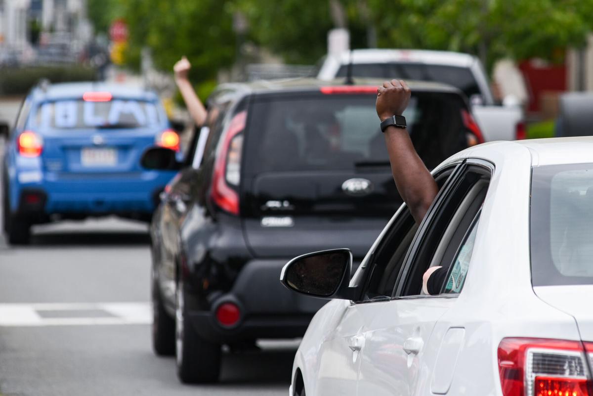 Black Lives Protest car parade takes place in Salem.