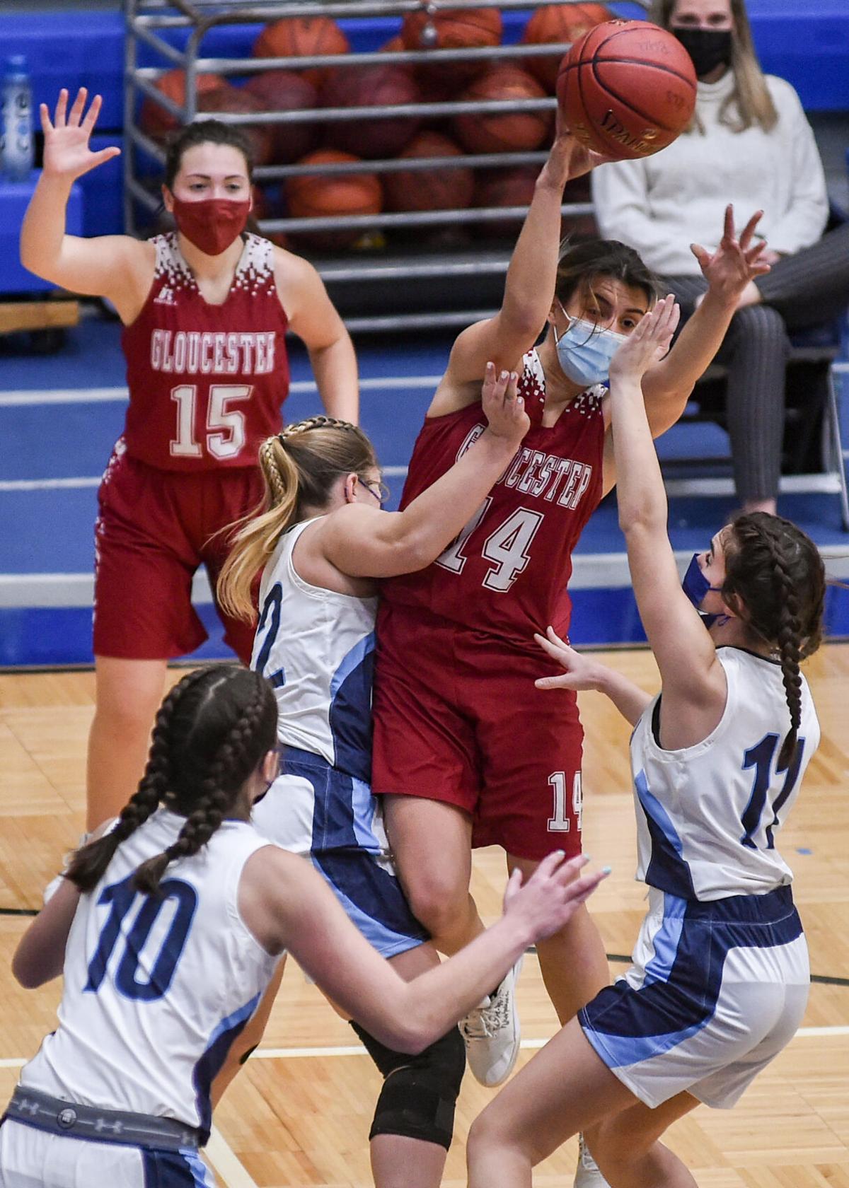 Gloucester at Peabody varsity girls basketball