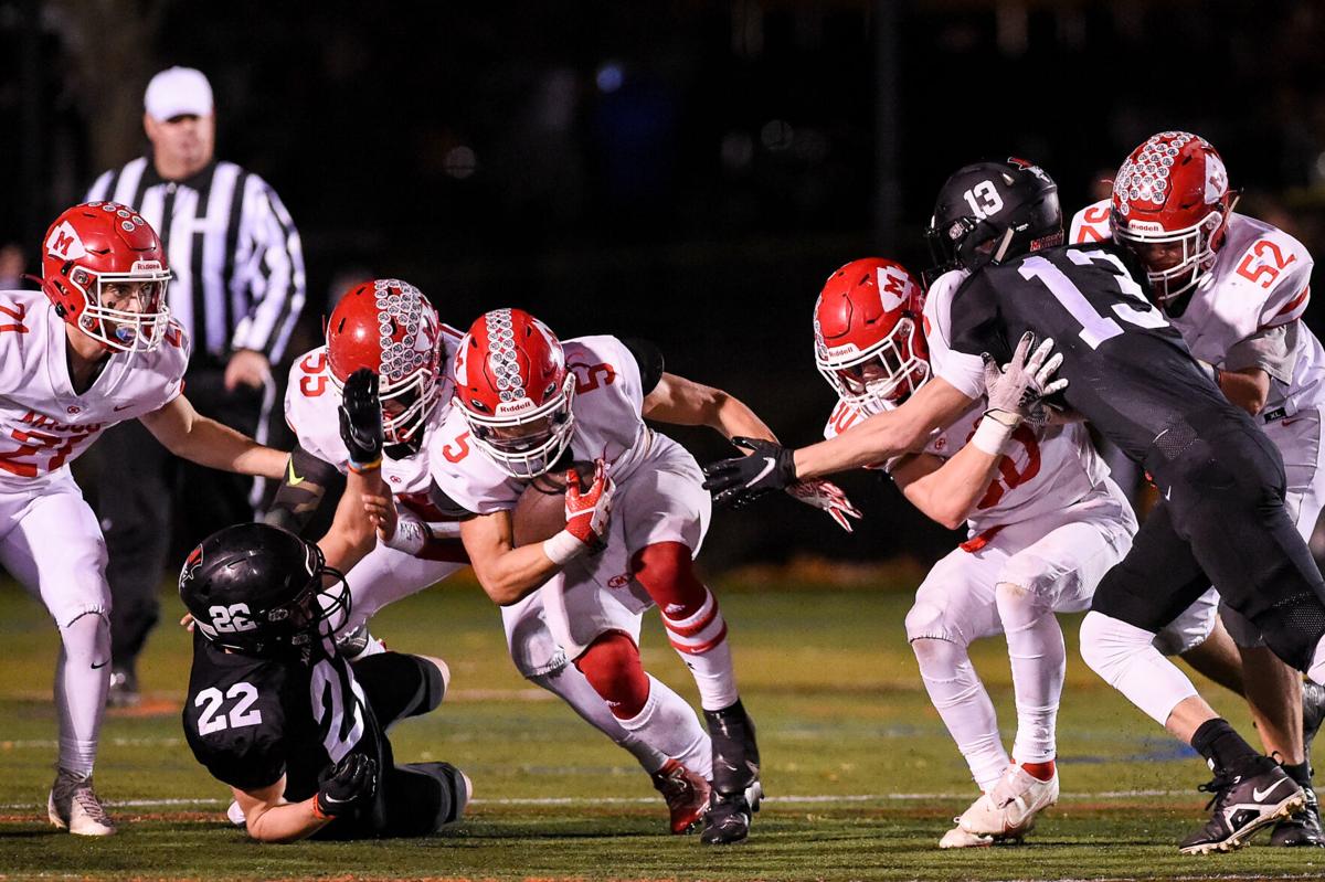 Marblehead playoff football game vs. Marblehead in Division 3 North quarterfinals