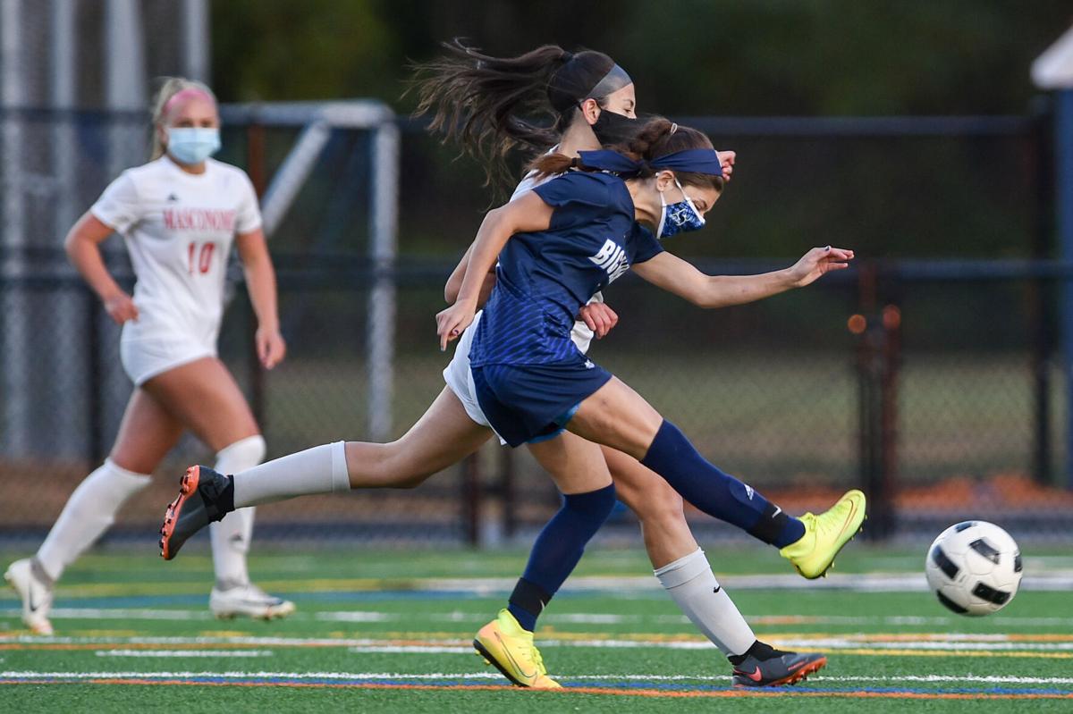 Masconomet at Swampscott girls soccer game